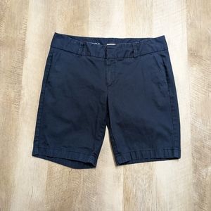 J Crew Navy Blue Frankie Bermuda Shorts